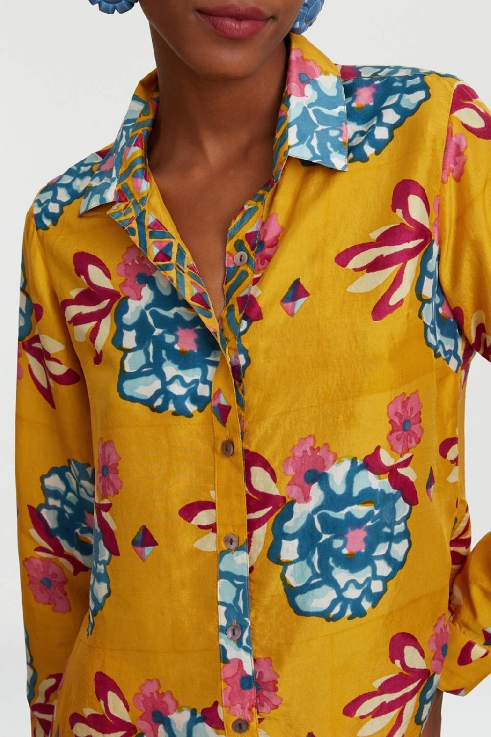 Lisa Corti camicia bella ramye gold Latest stili