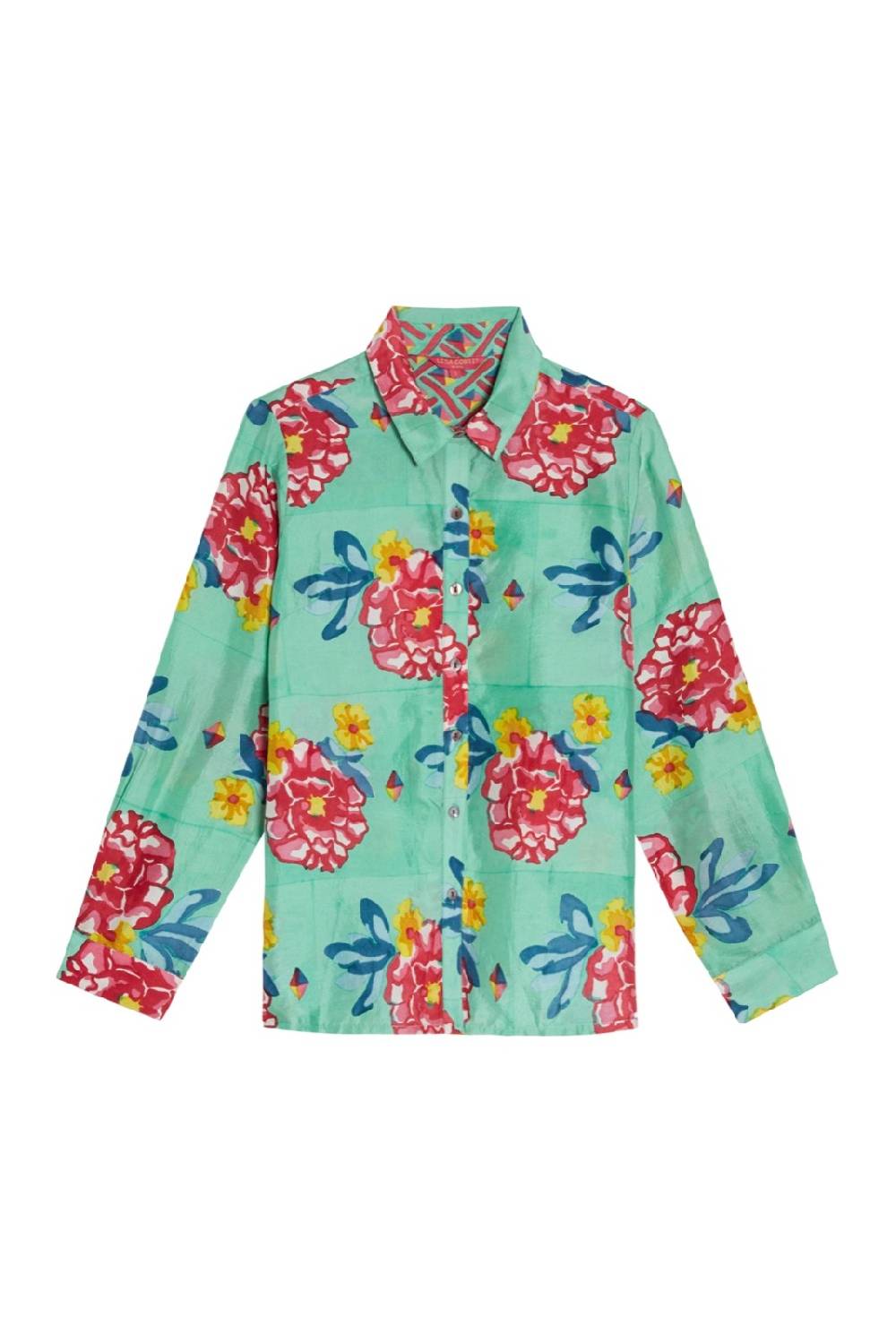 Lisa Corti camicia bella ramye aqua Ultimi due giorni