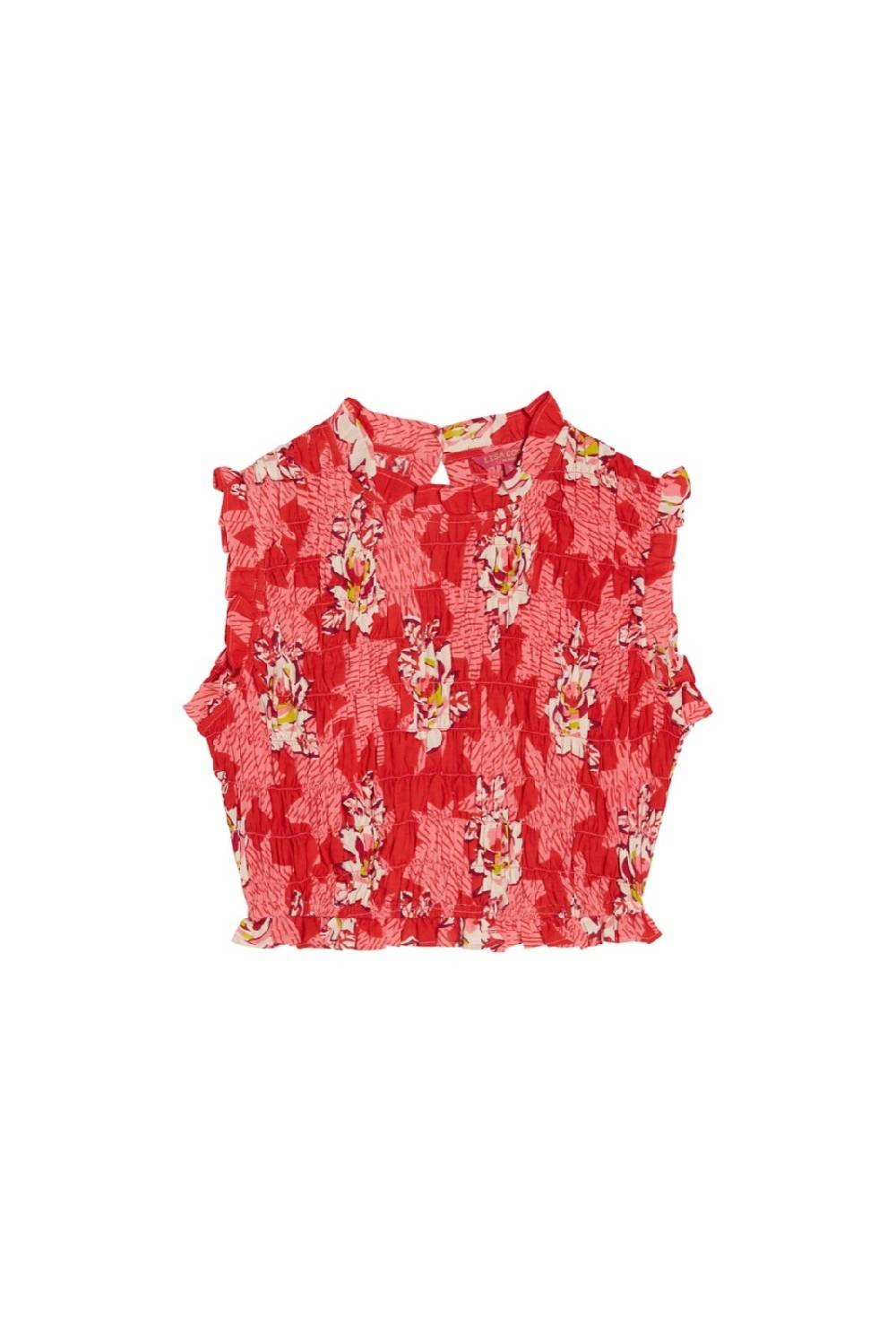 Lisa Corti top pineapple star flower red Officina
