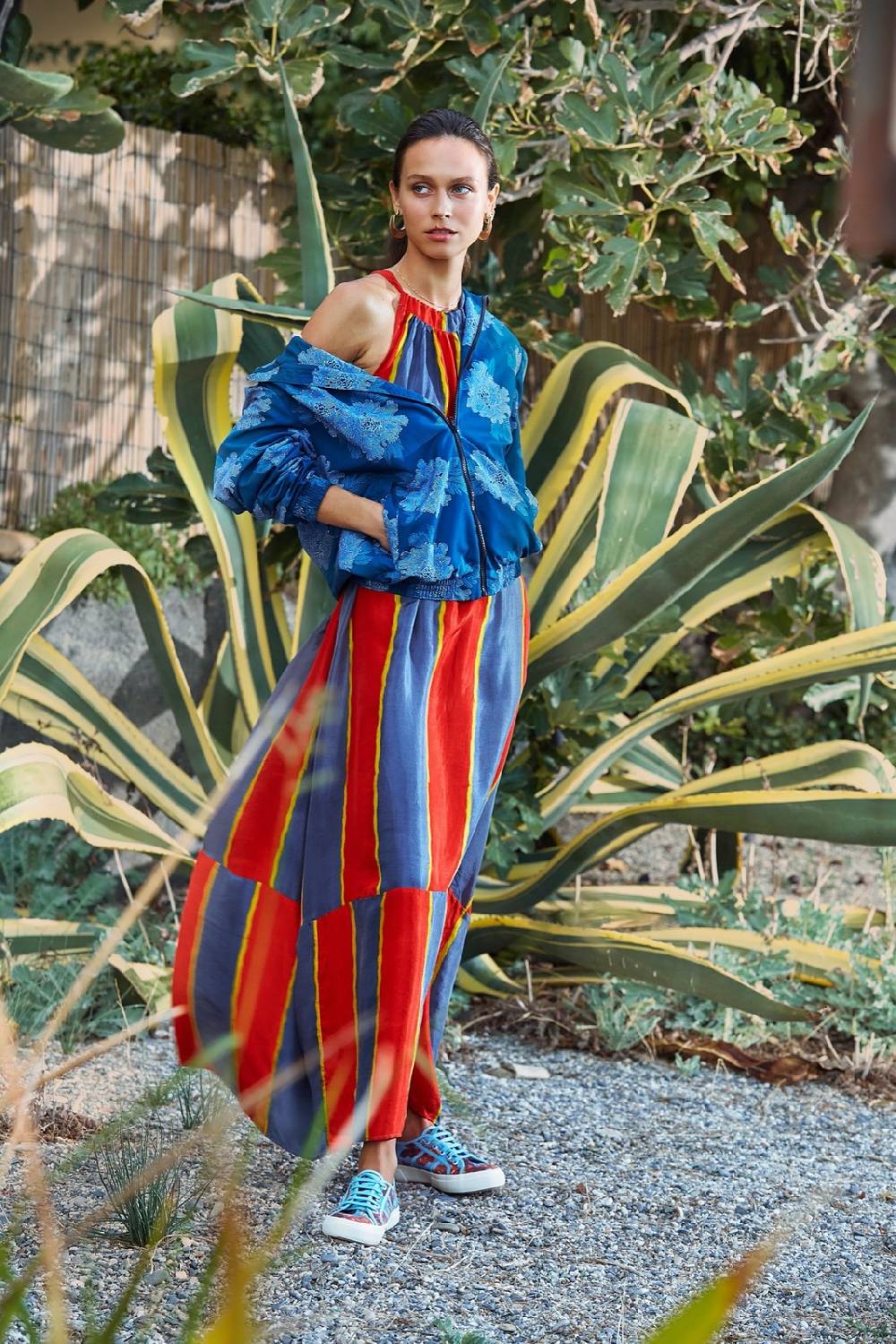 Lisa Corti giacca meltemi abhanery peony blue Qualità Garantita