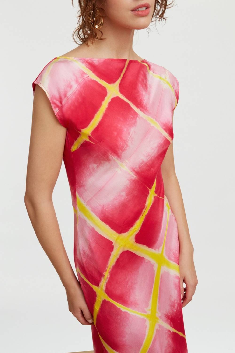 Lisa Corti abito phaalko tangra pink Fino Al -60%