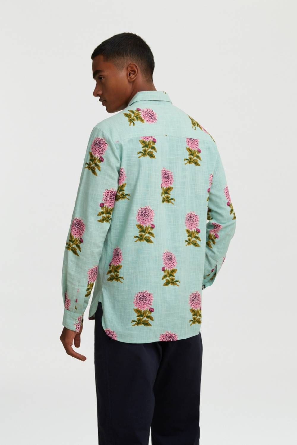 Lisa Corti camicia acapulco mamagoto celadon Offerta speciale
