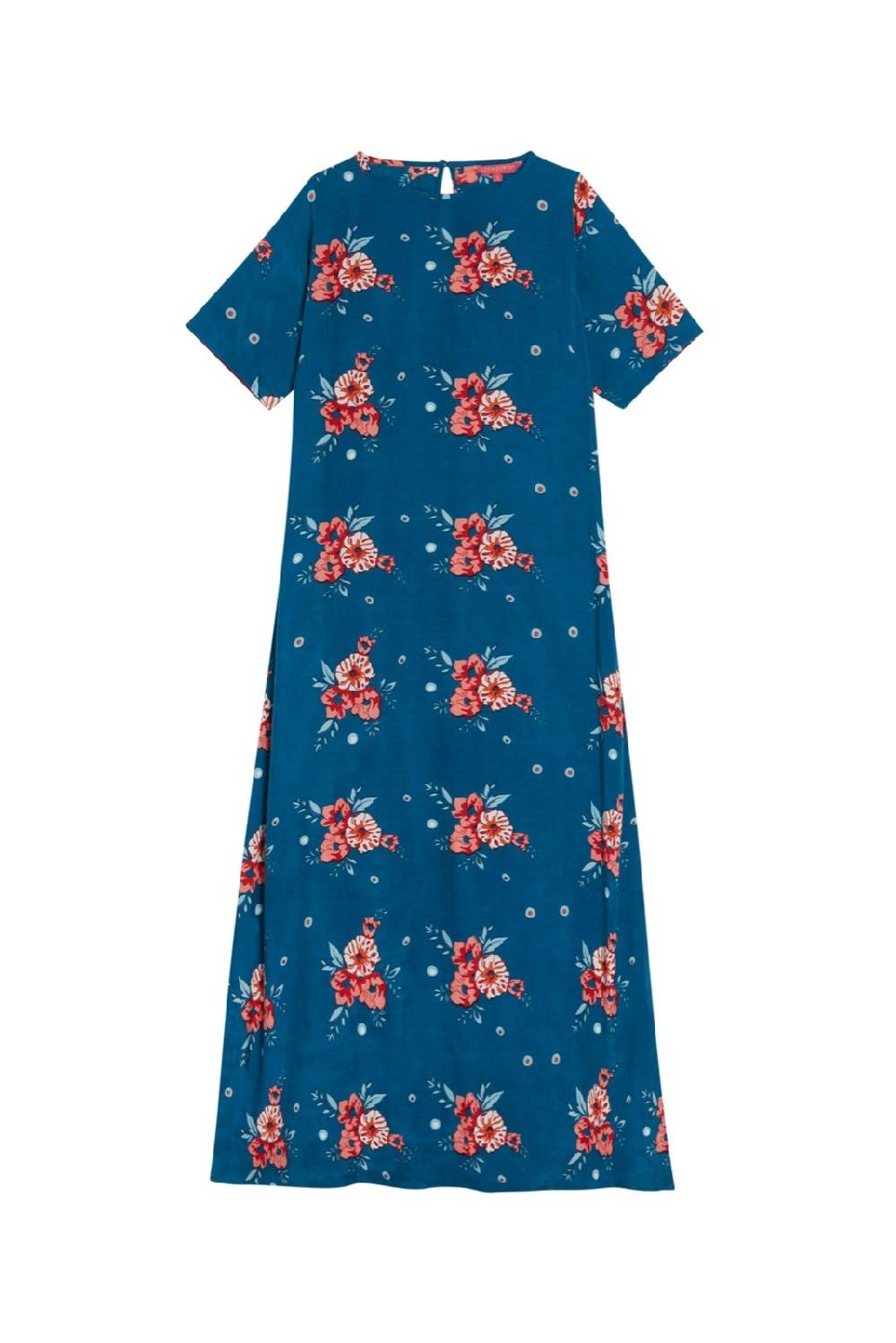 Lisa Corti abito myanmar bukhara flower teal Comprane uno, ottenene uno gratis