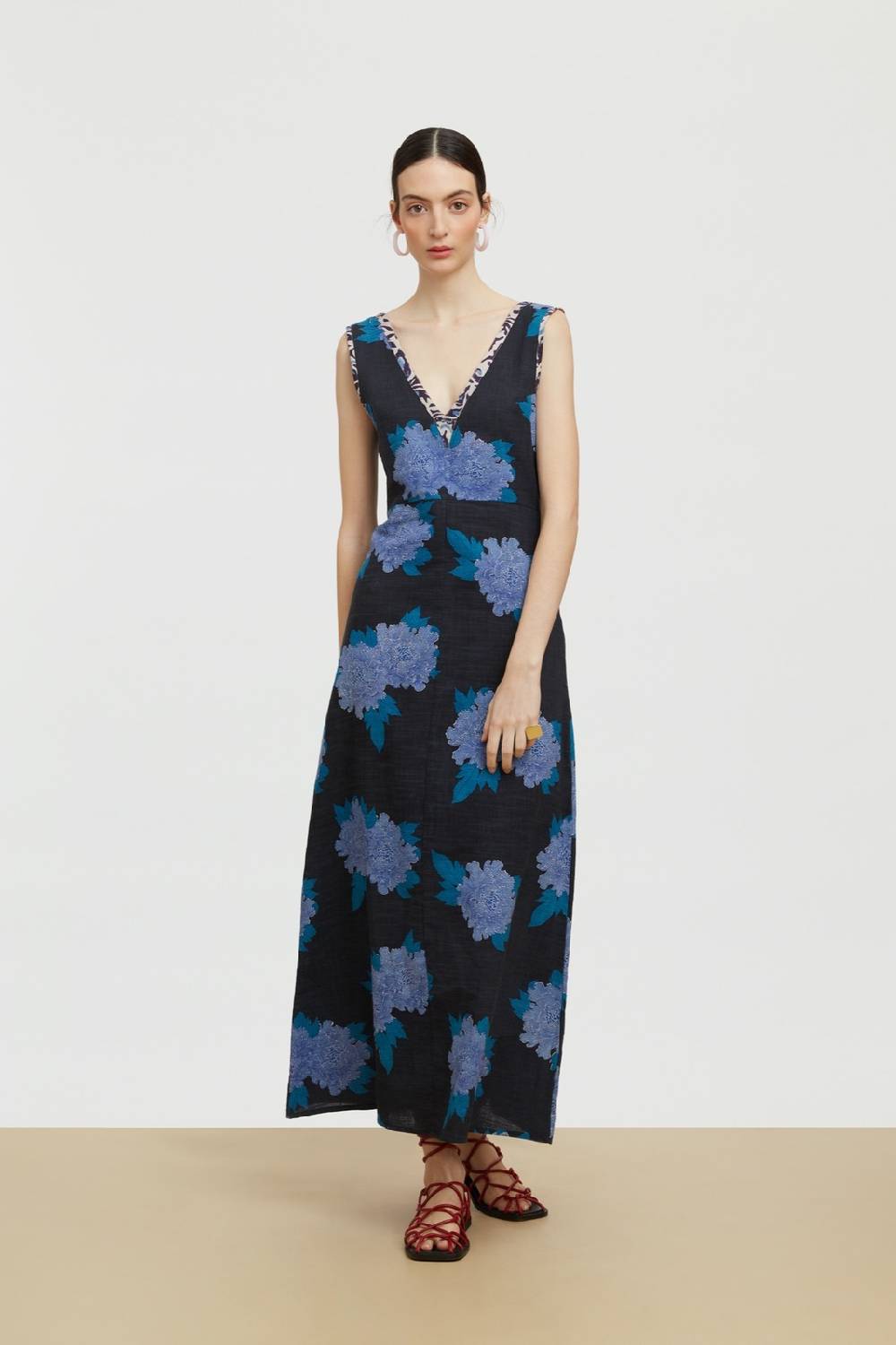 Lisa Corti abito trapeze abhanery peony payne Offerta settimanale