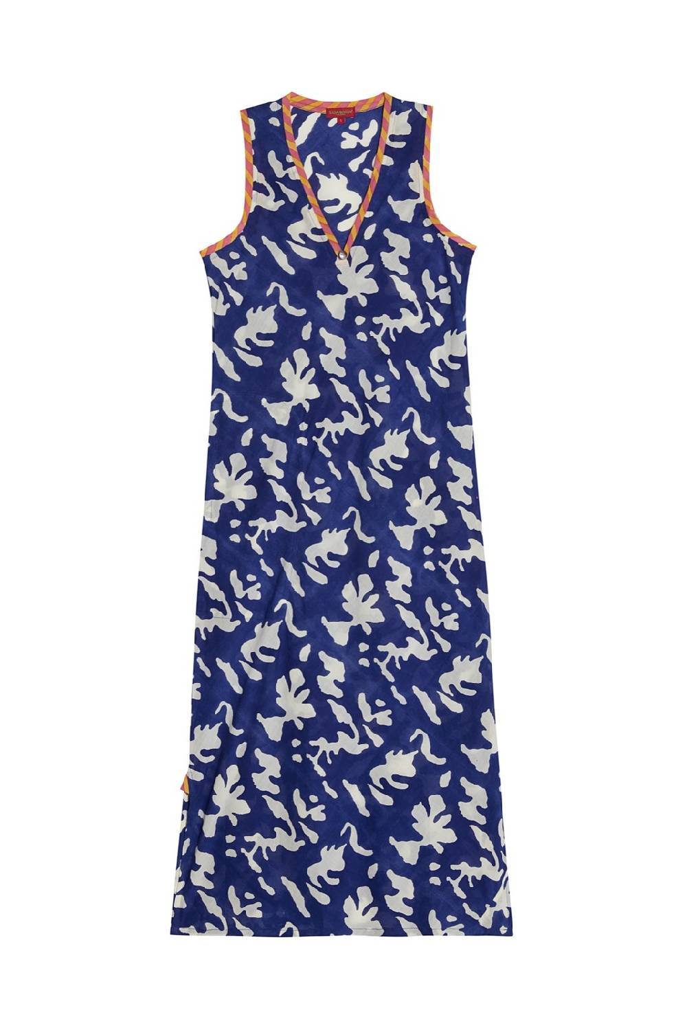 Lisa Corti abito cheack blue pot royal blue Ritorno libero
