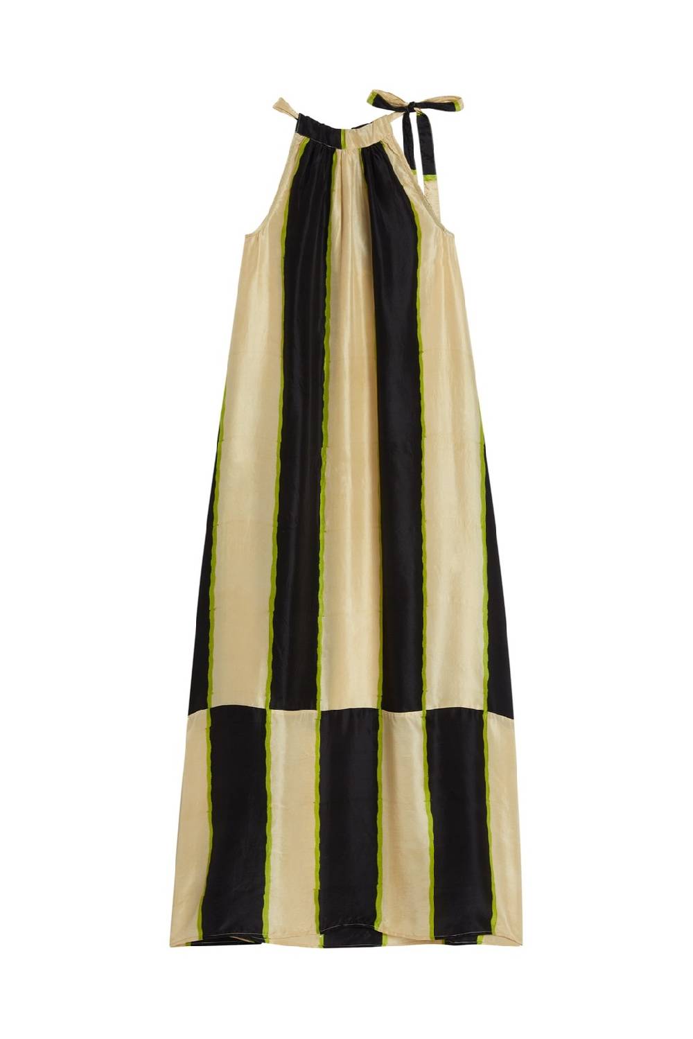 Lisa Corti abito parachute baiadera stripes natural Rilascio limitato