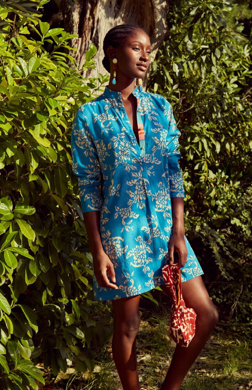 Lisa Corti kurta corta kandem design turquoise Ultimo giorno