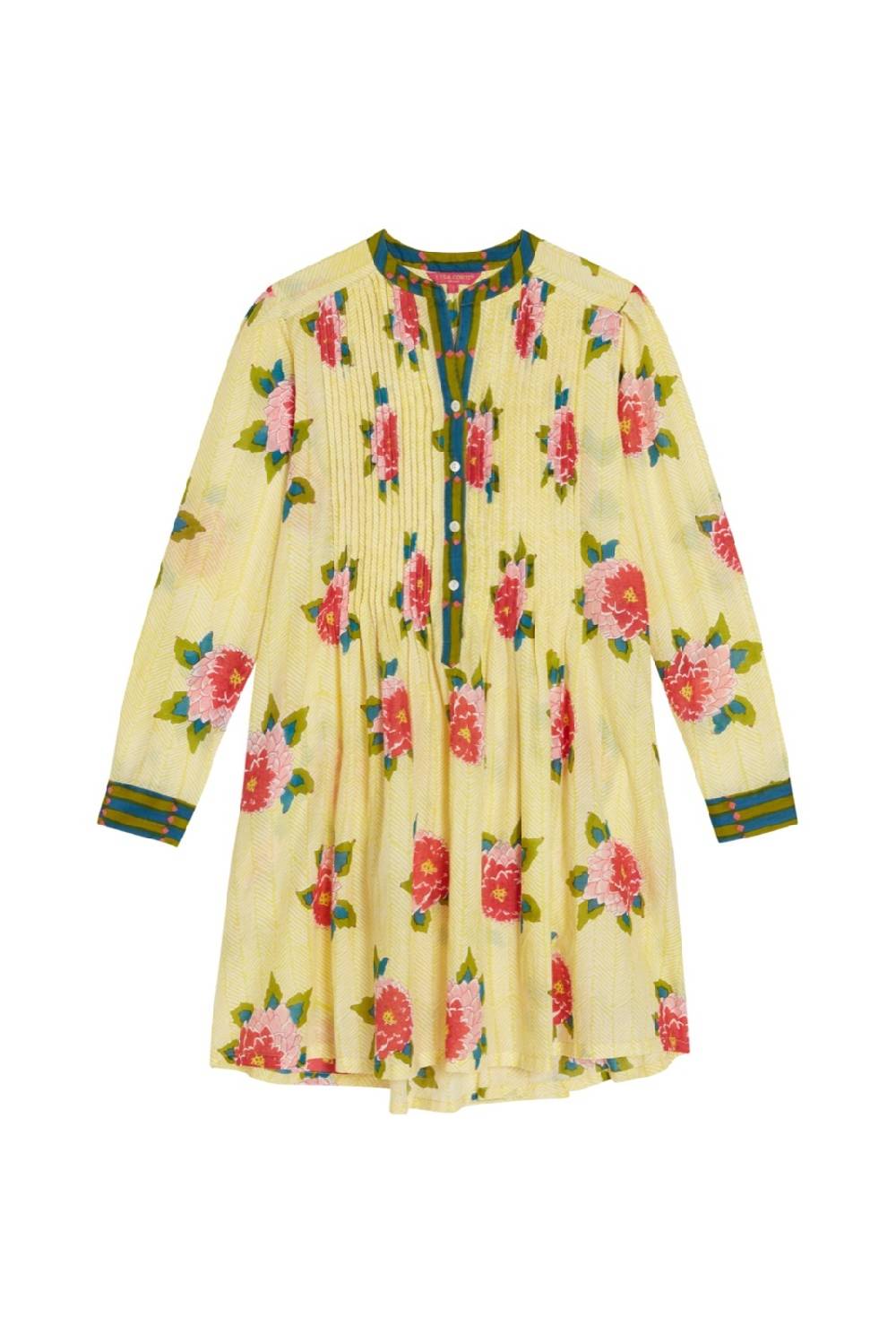 Lisa Corti abito teena barwara light yellow Fino al 55% di sconto