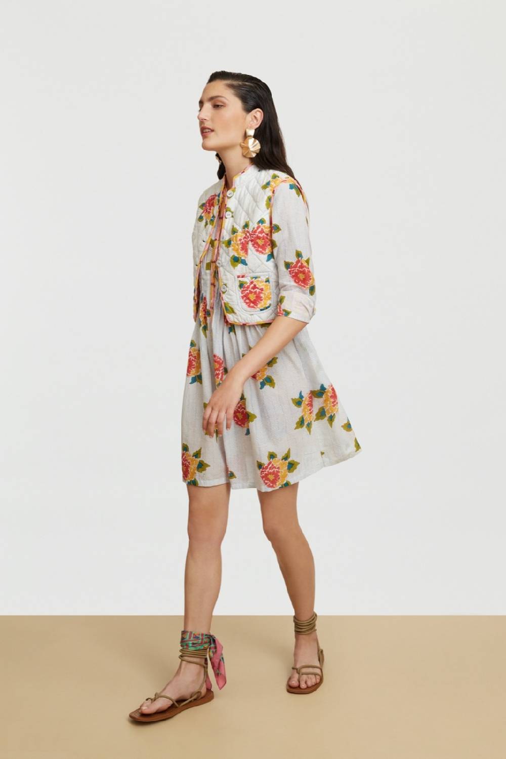 Lisa Corti abito teena barwara light blue Discount Store per i nuovi prodotti