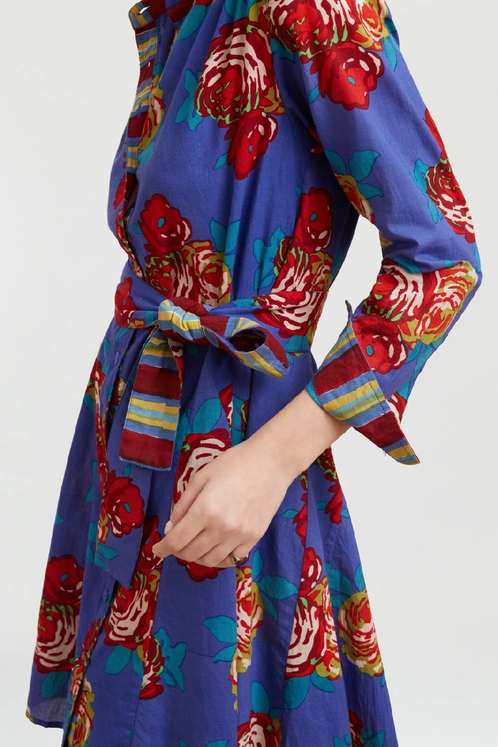 Lisa Corti abito datura bold rose cobalt Solo un giorno rimasto