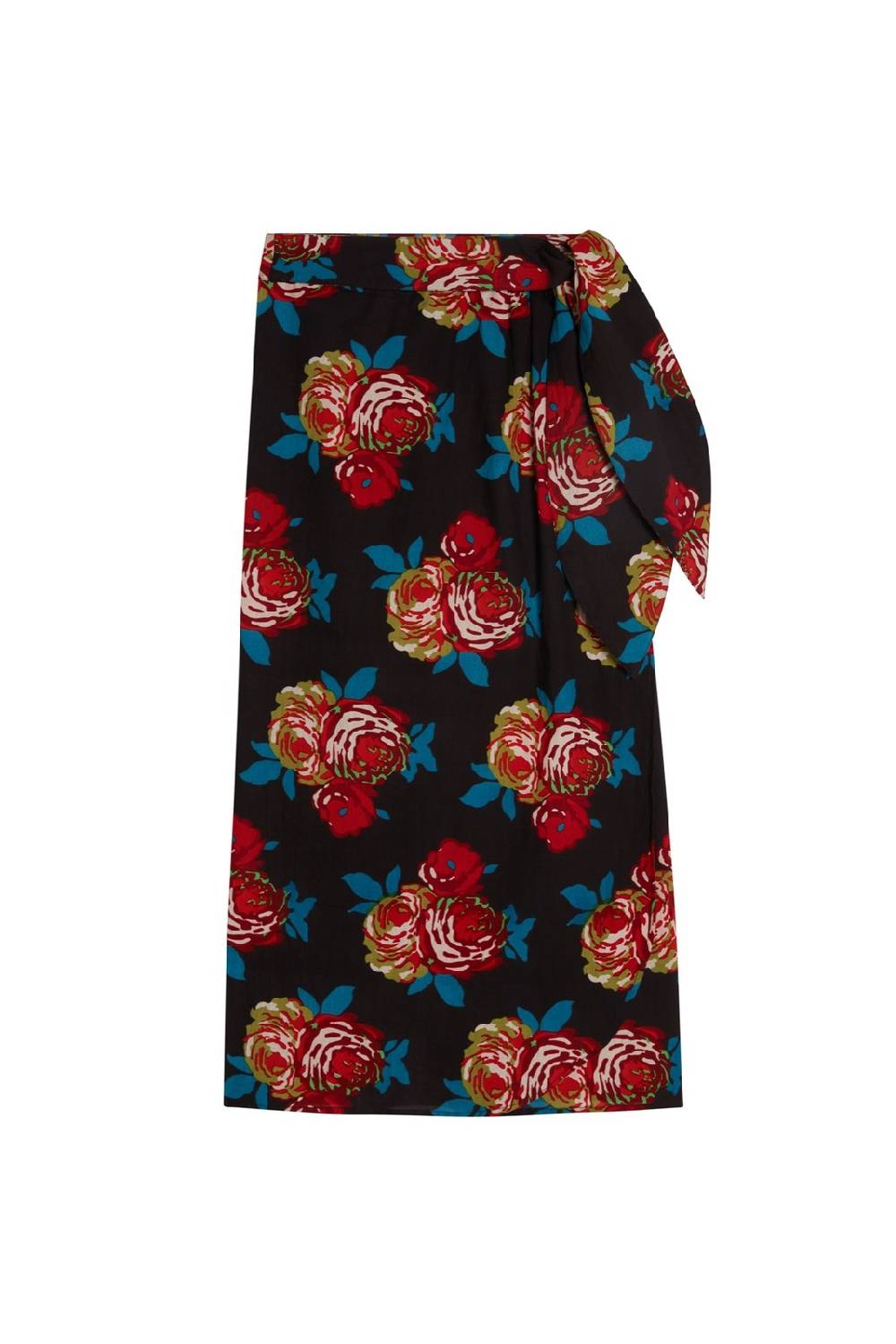 Lisa Corti gonna pareo bold rose black Black Friday Prezzi