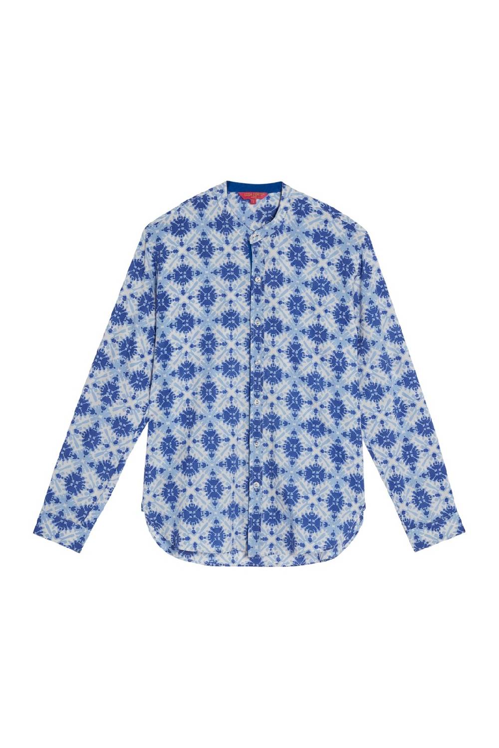 Lisa Corti camicia santorini morocco design blue 2025