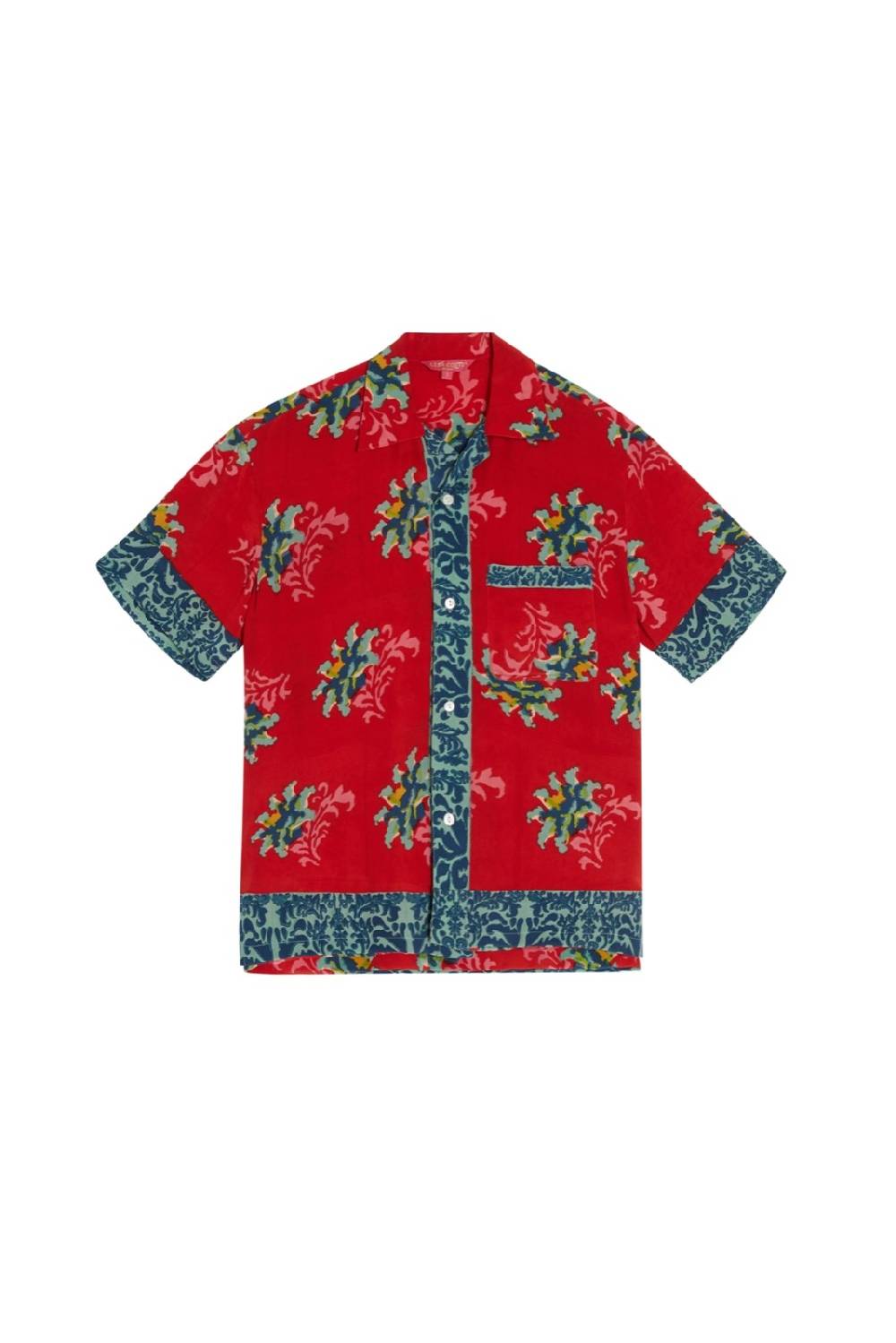 Lisa Corti camicia foulard tangeri flower coral Acquista Ora