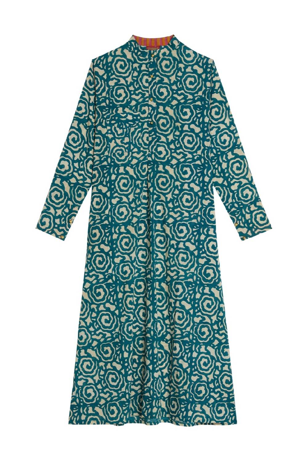 Lisa Corti kurta lunga spiral peacock natural Online