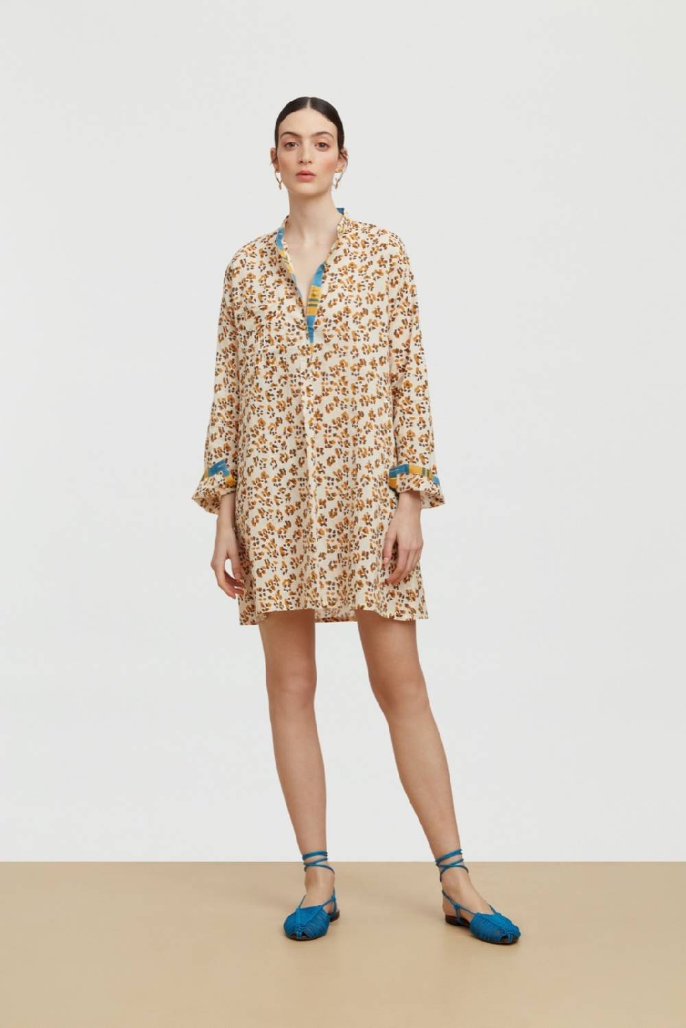 Lisa Corti kurta corta leopard touch butter Outlet