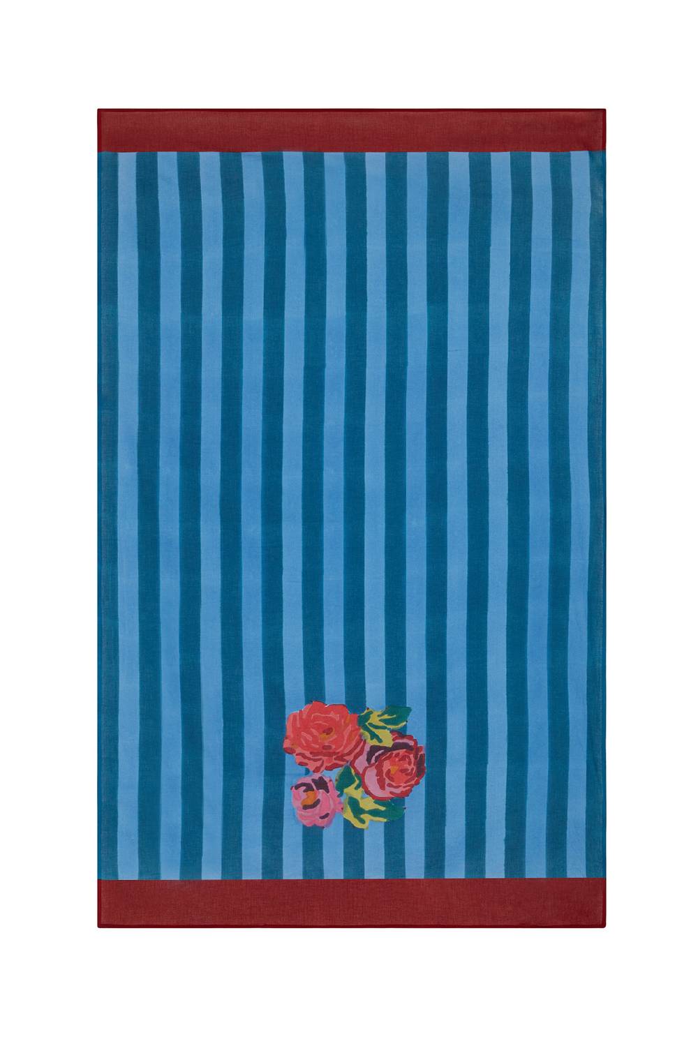 Lisa Corti pareo nizam stripes ferozi sugar Moda