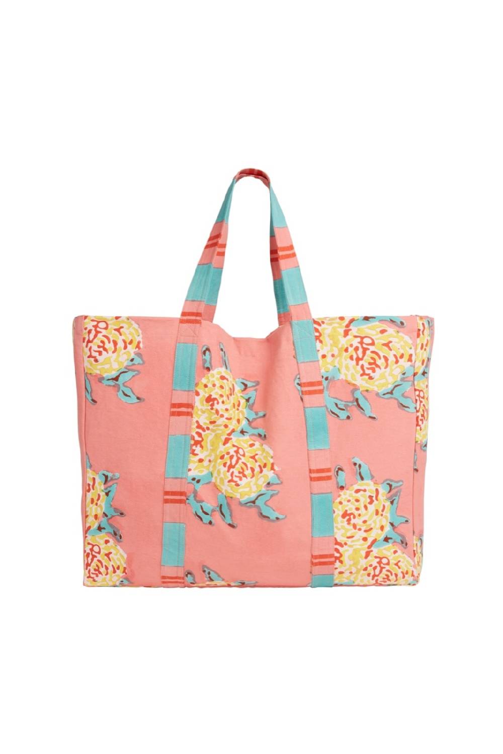 Lisa Corti borsa shopping leopard flower old pink Vendite stagionali