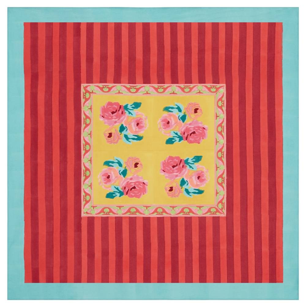 Lisa Corti telo cotone 180x180cm nizam sulphur Nuovi prodotti