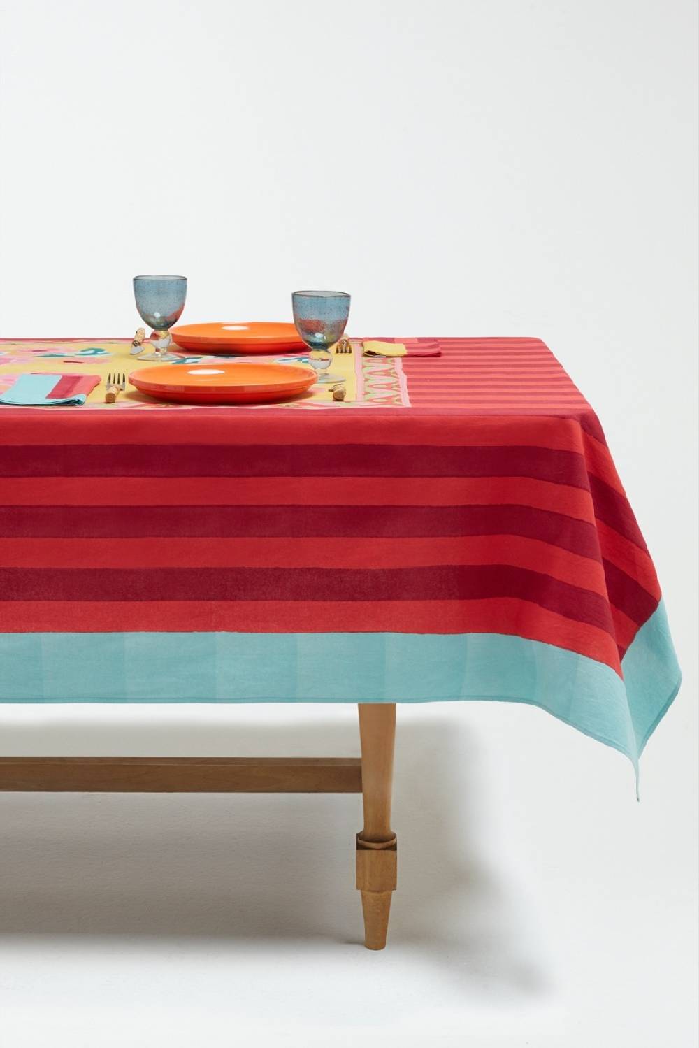 Lisa Corti telo cotone 180x180cm nizam sulphur Nuovi prodotti