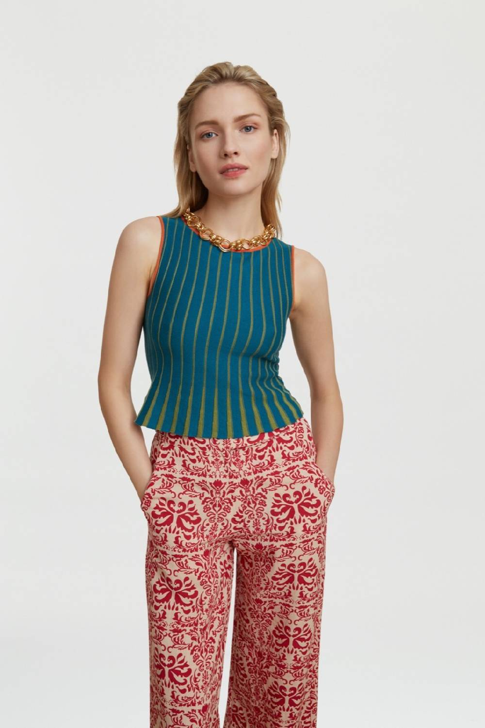Lisa Corti top mulberry teal Super Saving Price