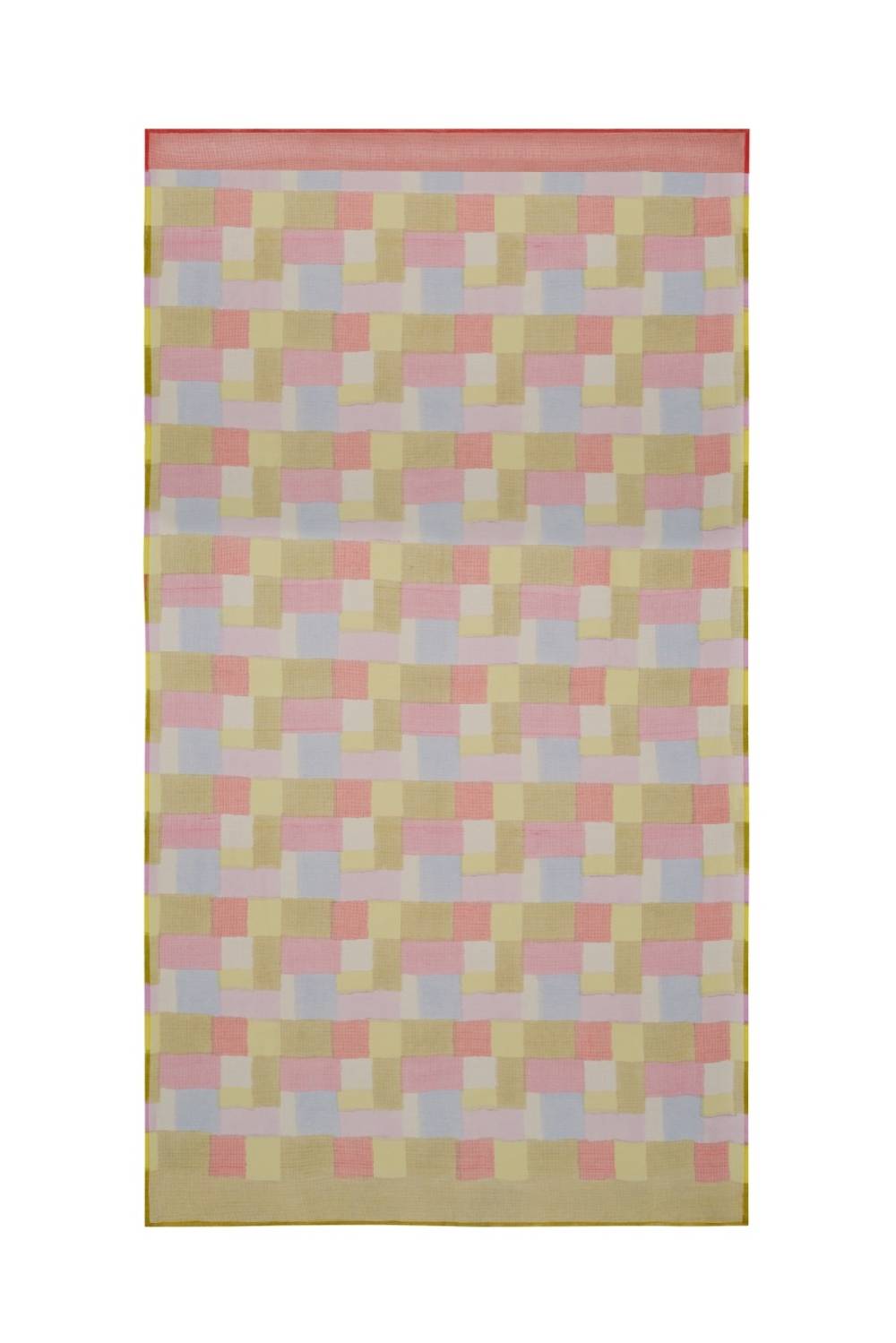 Lisa Corti scialle kotadoria 100x200cm geesband acid green Enormi sconti