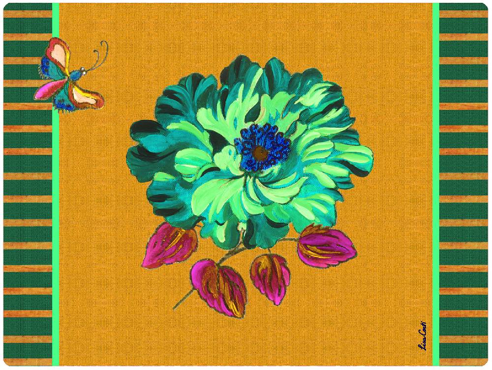 Lisa Corti tovaglietta rigida 30x40cm wild rose gold Shopping Online