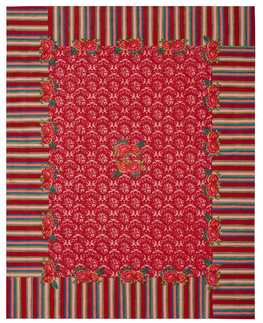 Lisa Corti telo cotone 220x270cm love red Ultimi due giorni