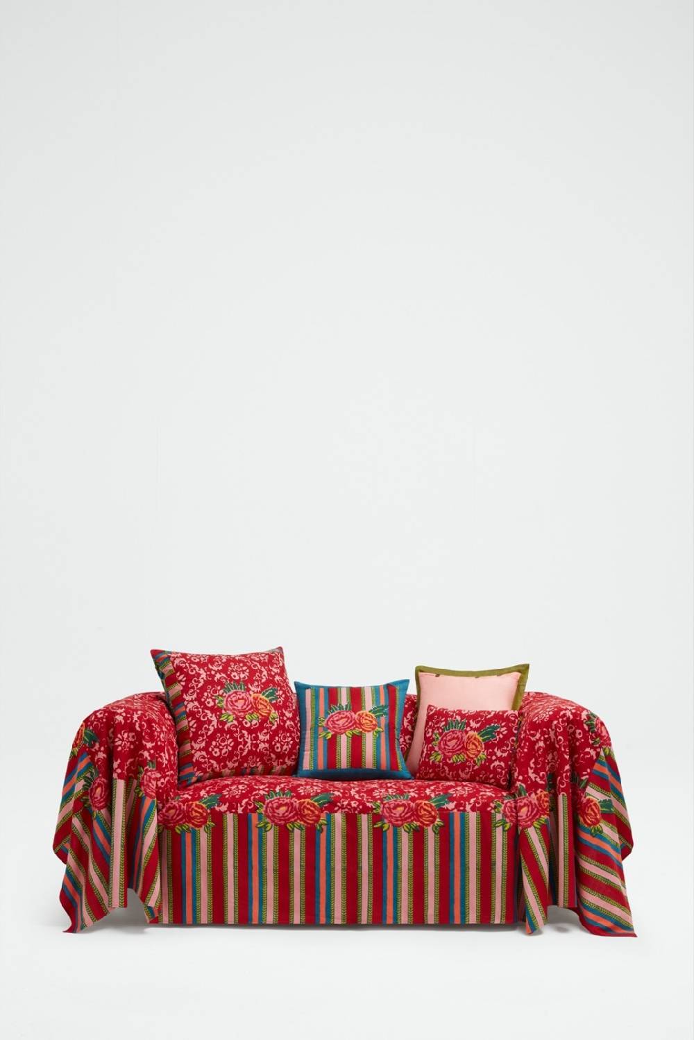 Lisa Corti telo cotone 220x270cm love red Ultimi due giorni