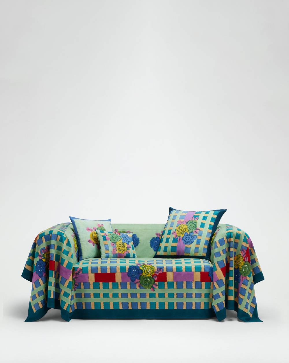 Lisa Corti telo cotone 220x270cm ankara aqua Ultimo giorno