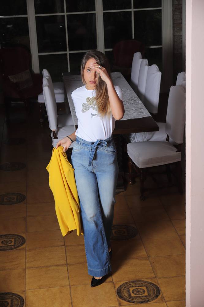Nora Barth Jeans con fiocco ACQUISTA ORA