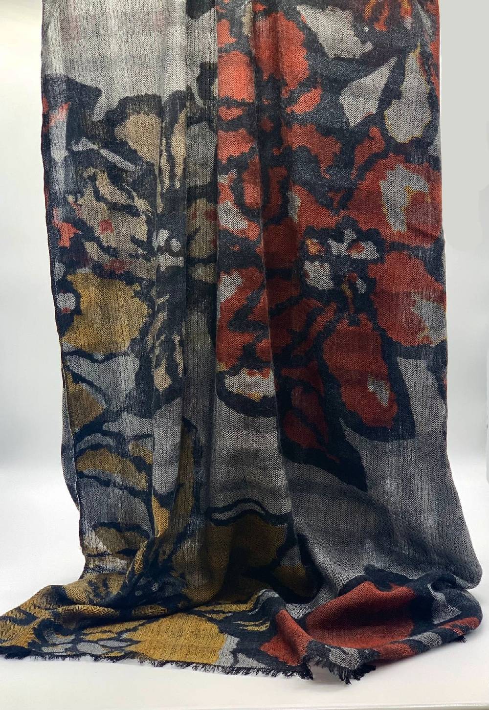 Ordi.to Accessori WARHOL BORDEAUX - Sciarpa in lana Negozio
