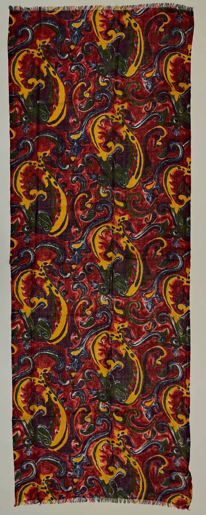 Ordi.to Accessori MODIGLIANI ROSSO - Sciarpa Unisex in lana Offerta esclusiva