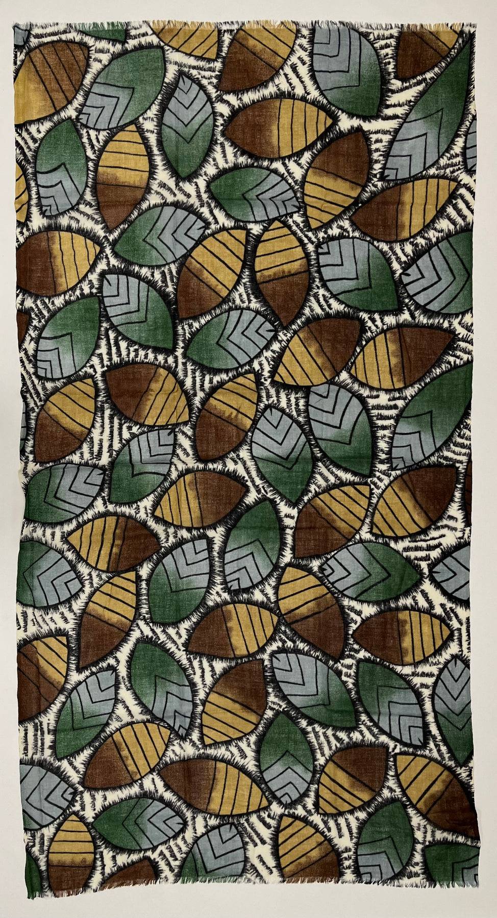 Ordi.to Accessori HARING VERDE - Sciarpa in lana Offerta San Valentino