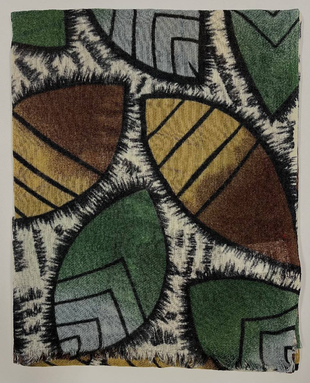 Ordi.to Accessori HARING VERDE - Sciarpa in lana Offerta San Valentino