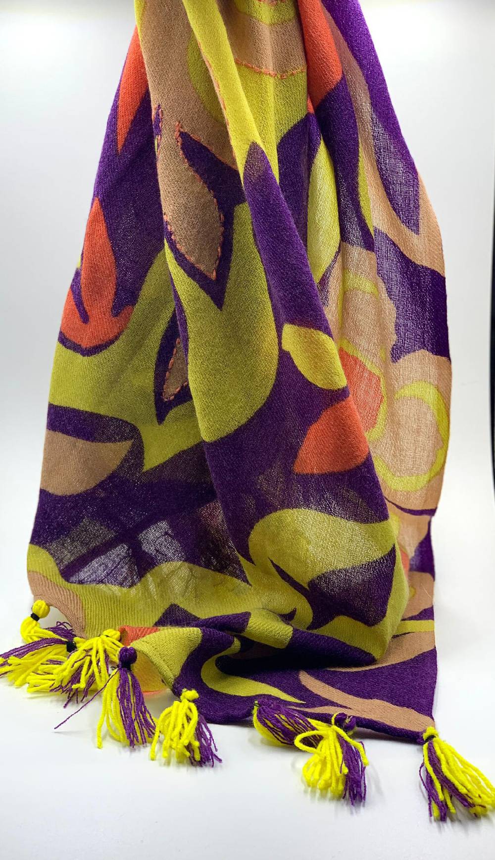 Ordi.to Accessori DEGAS VIOLA- Sciarpa in lana Latest fashion