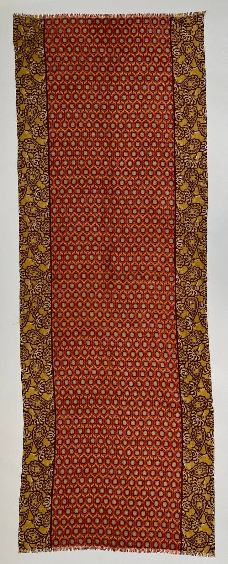 Ordi.to Accessori DALI' ARANCIO - Sciarpa Unisex in lana Offerta temporanea