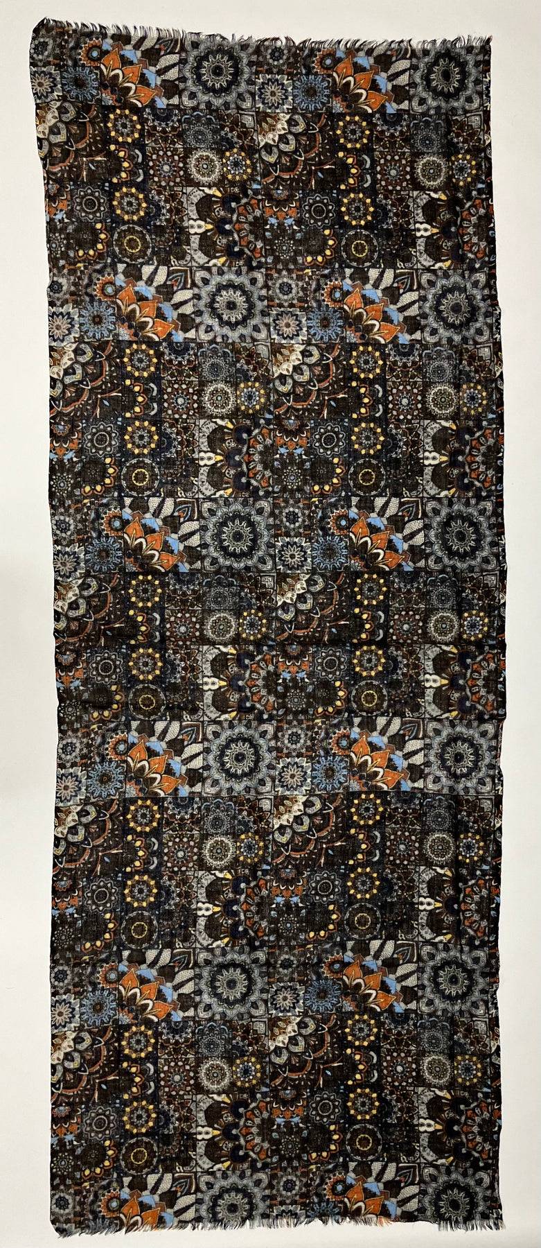 Ordi.to Accessori BOCCIONI MARRONE - Sciarpa Unisex in lana Offerte stagionali