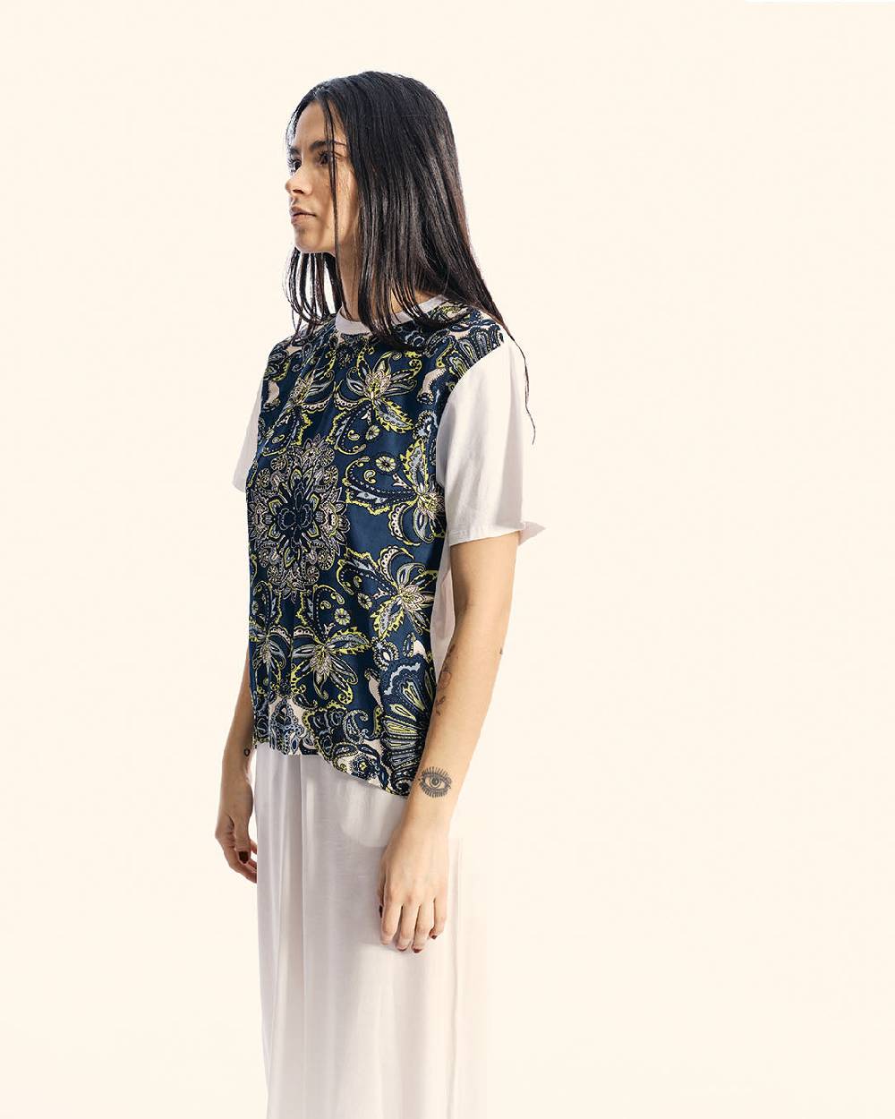 Ordi.to Accessori SUE PAISLEY -T-SHIRT STAMPATA Duty-free