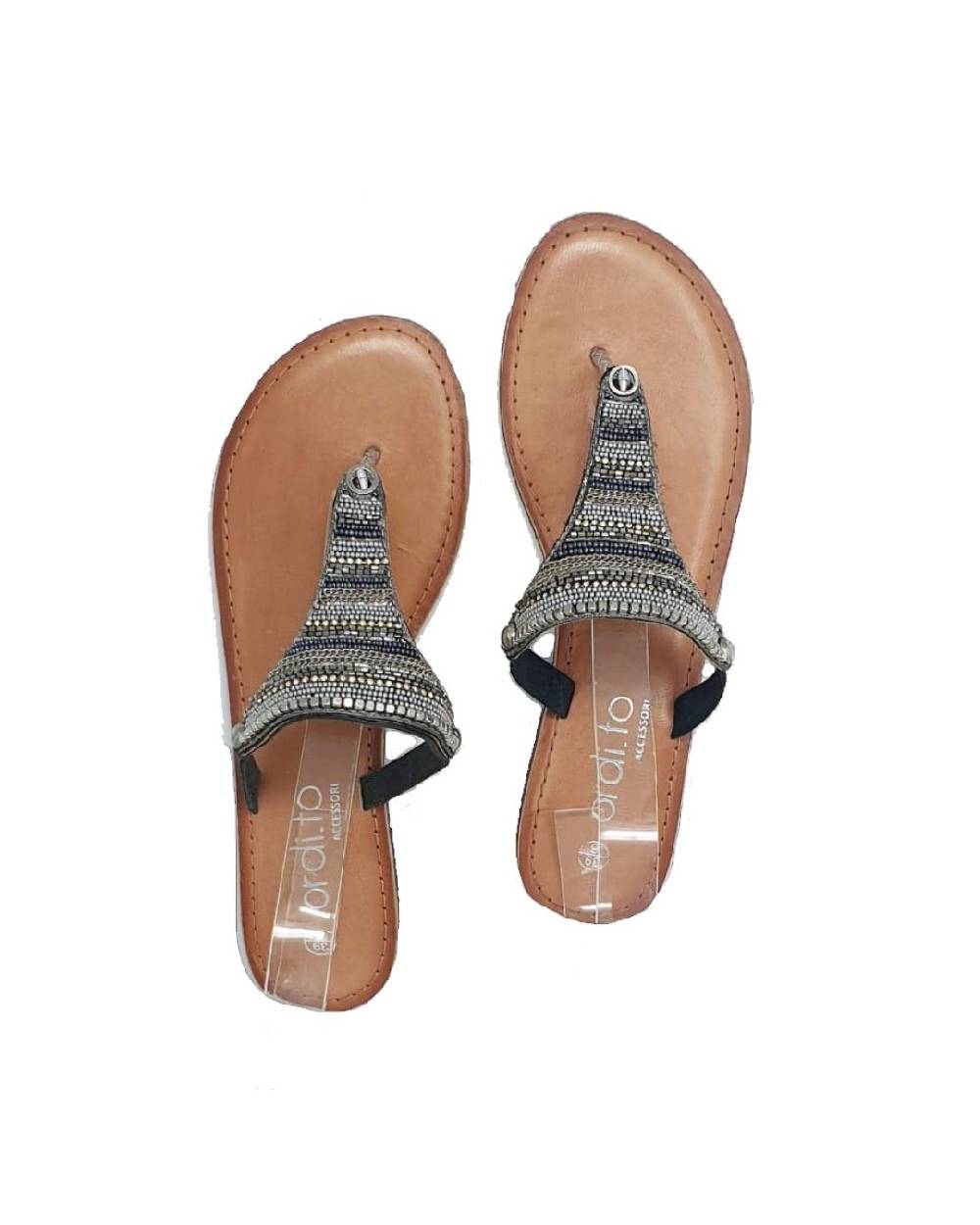Ordi.to Accessori CRETA - infradito con perline multicolore Sconti questo mese