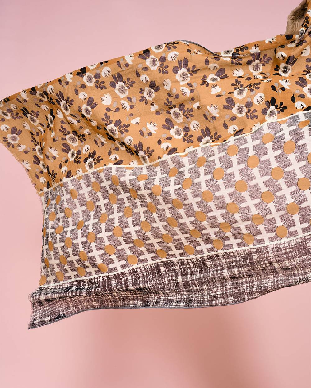 Ordi.to Accessori VIENNA ARANCIA - Sciarpa Unisex in lana Spedizione Gratuita