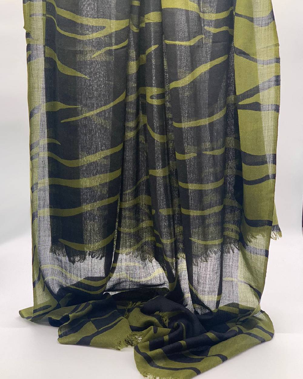Ordi.to Accessori NICOSIA OLIO - Sciarpa Unisex in lana Promozione Limitata
