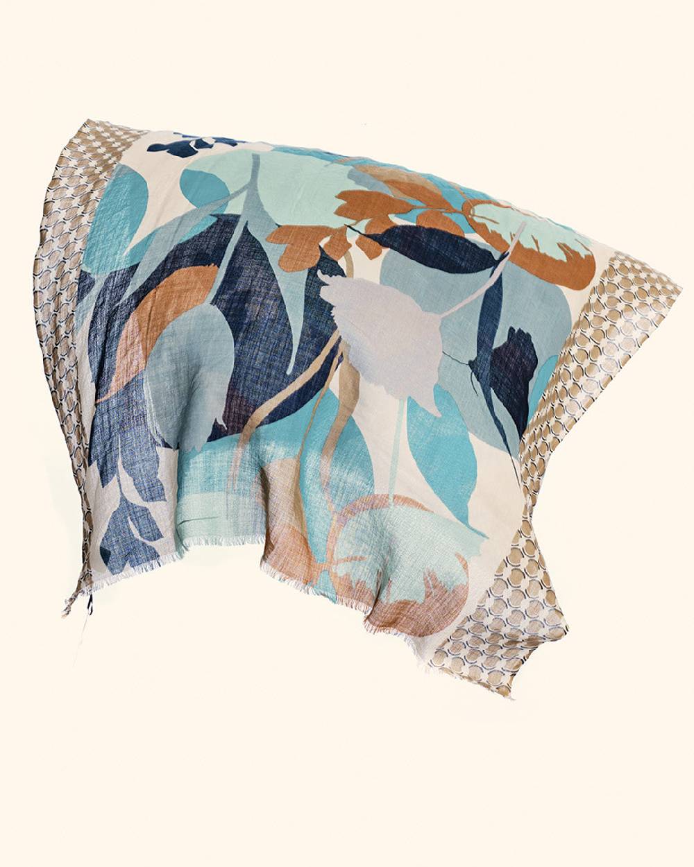 Ordi.to Accessori MADRID BLU - Sciarpa Unisex in lana Prezzo Ridotto