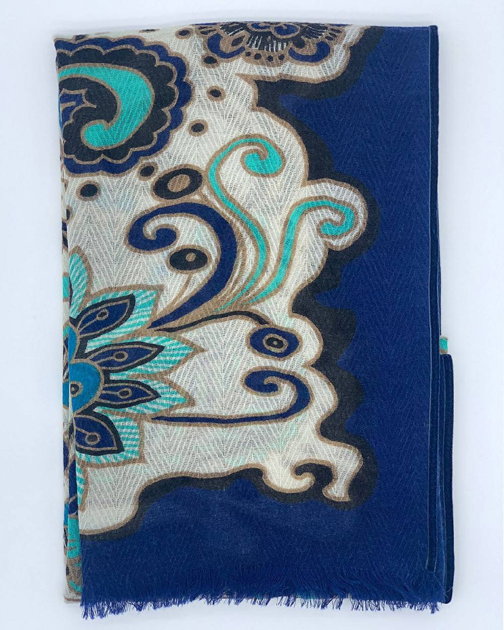 Ordi.to Accessori LIMA BLU - Sciarpa Unisex in lana Novità