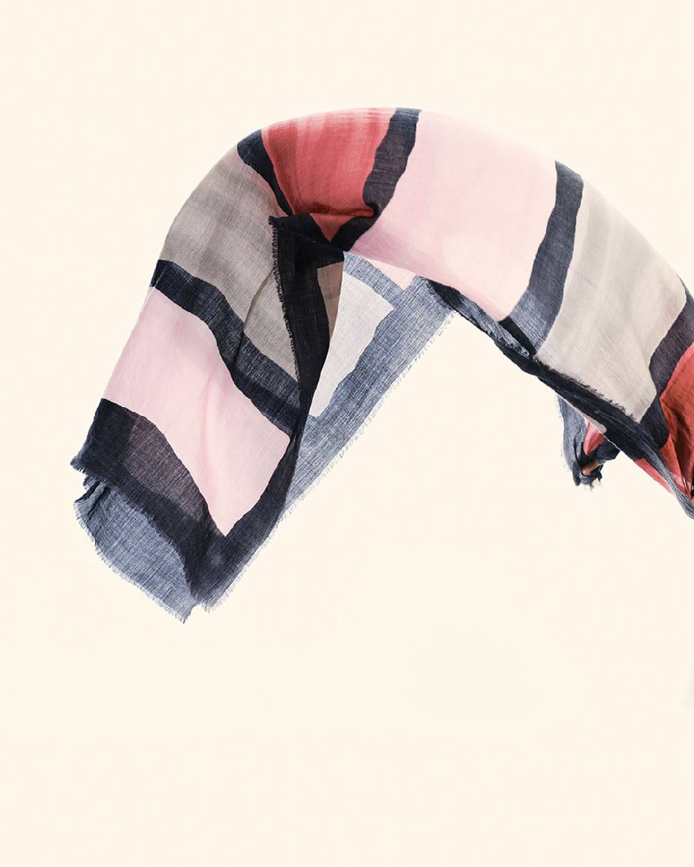 Ordi.to Accessori DUBLINO ROSA - Sciarpa Unisex in lana Economico