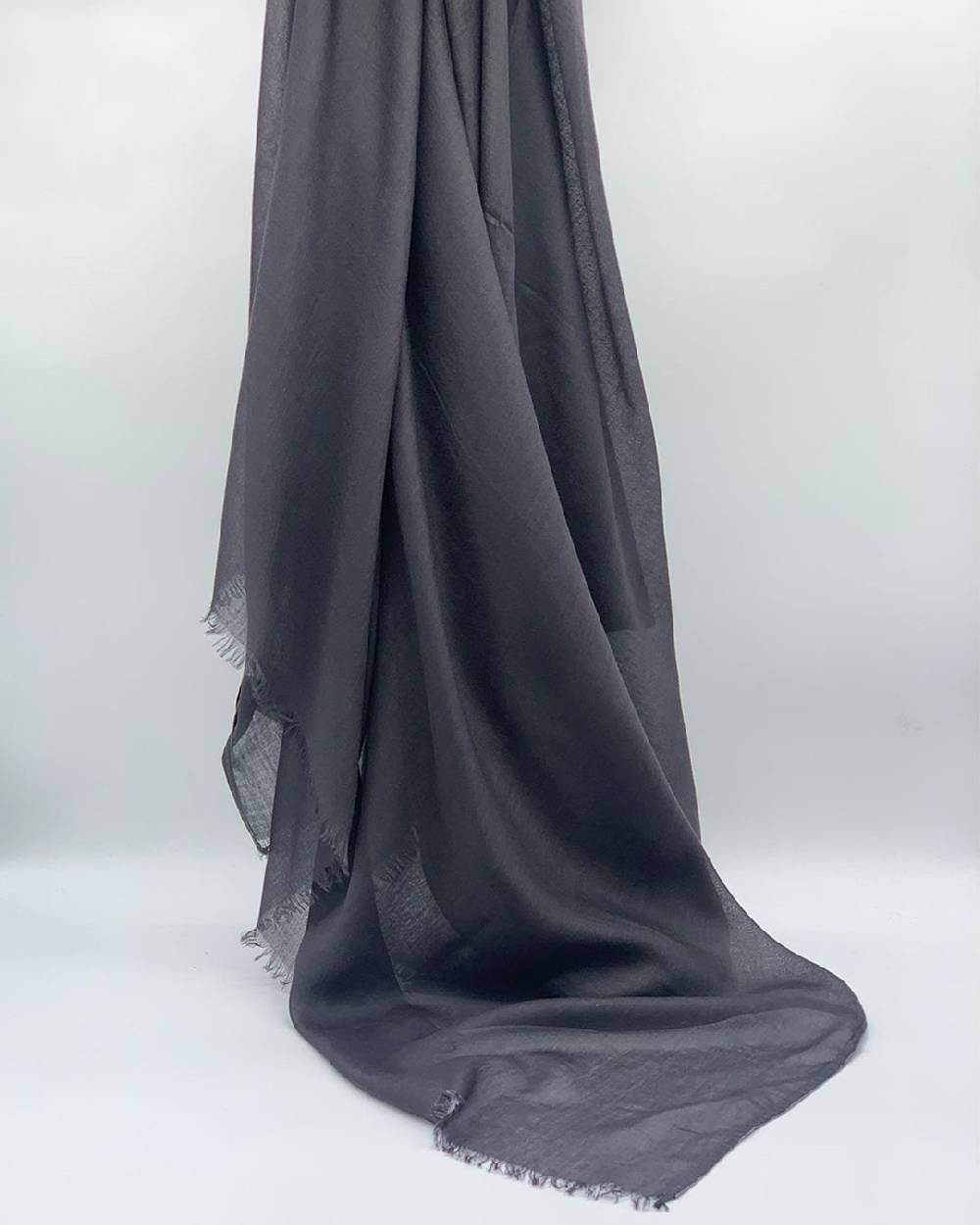 Ordi.to Accessori CAMILLA GRIGIO - Sciarpa tinta unita Modal e Cashmere In Vendita
