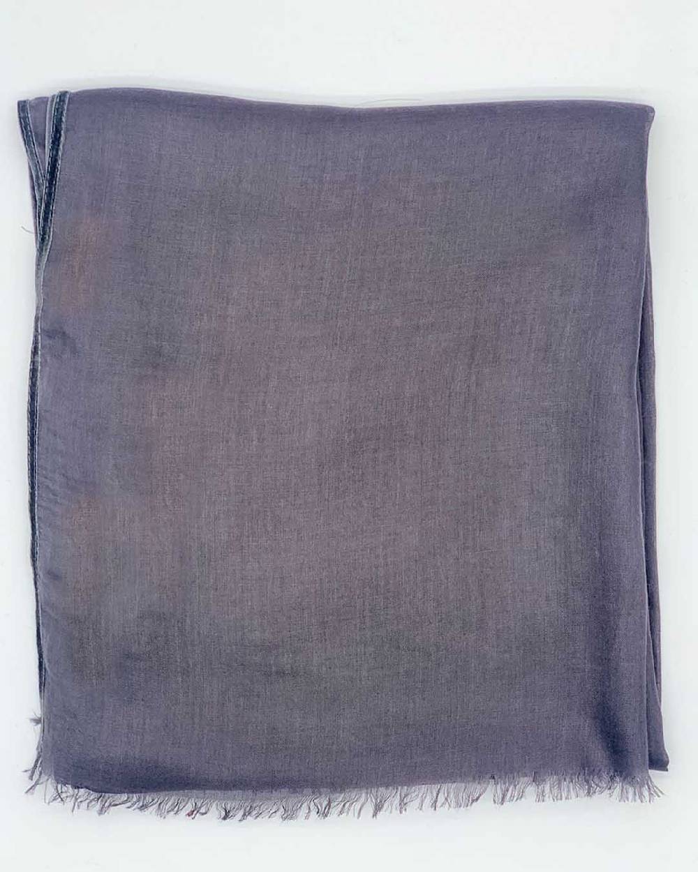 Ordi.to Accessori CAMILLA GRIGIO - Sciarpa tinta unita Modal e Cashmere In Vendita