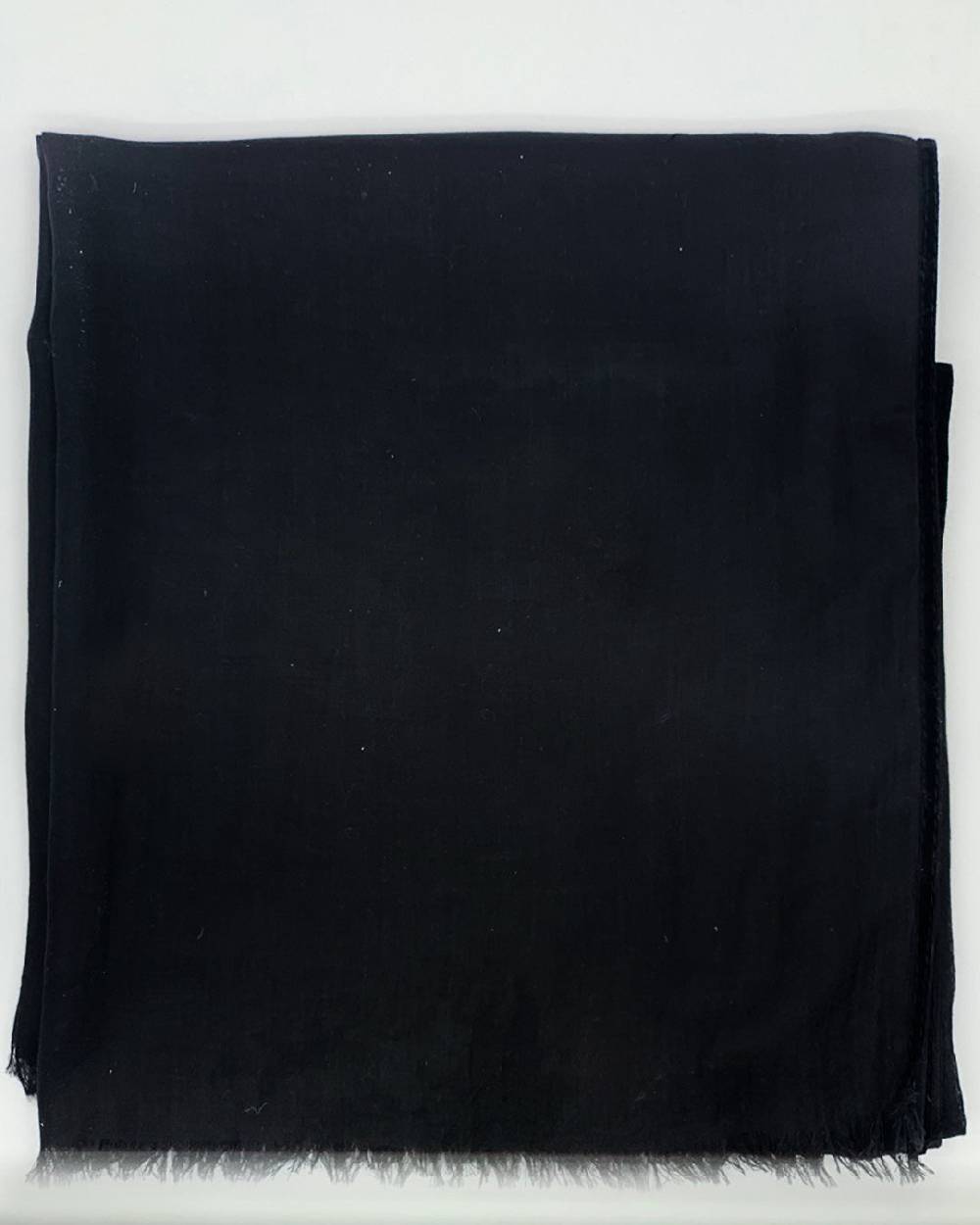 Ordi.to Accessori CAMILLA NERA - Sciarpa tinta unita Modal e Cashmere Hotsell
