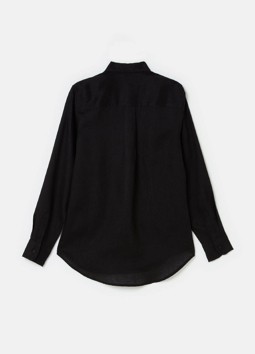 Ovs Camicia relaxed fit in lino tinta unita Offerte