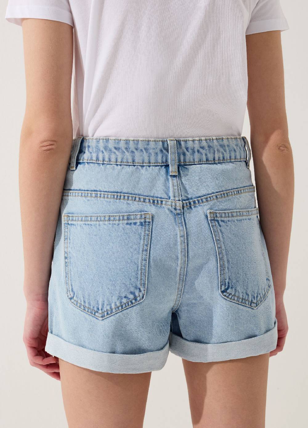 Ovs Shorts mom fit in denim Nuova