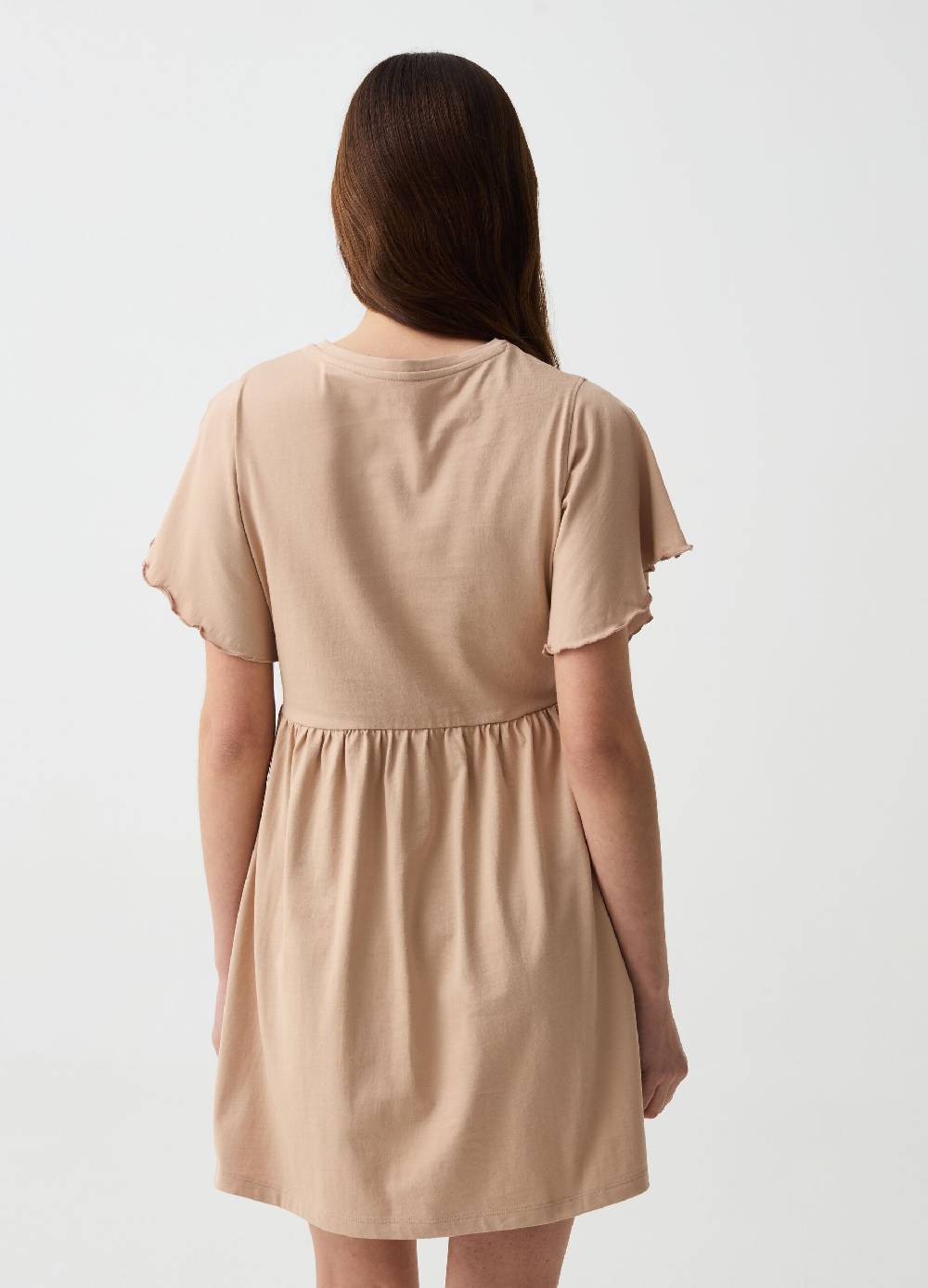 Ovs Vestito Essential corto con maniche a farfalla Prezzo Ridotto